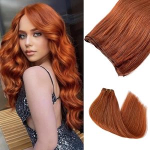 Straight Clip-In Human Hair Extension