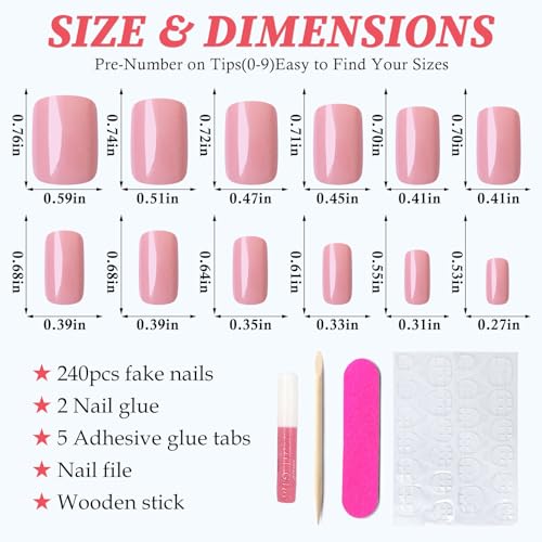 Simple Short Acrylic Nails - Image 4
