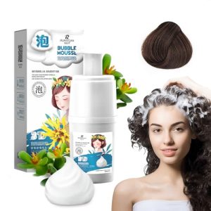 Natural Korean Herbal Hair Dye for Safe, Vibrant Color - 100g Capacity