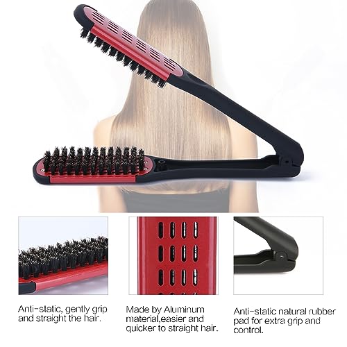 Ergonomic Hair Styling Brush for Effortless Styling with Easy Grip - Image 2