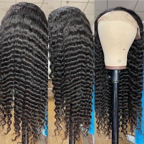 22 Inch Long Black Human Hair Wig for Women Natural Look and Feel - Image 5
