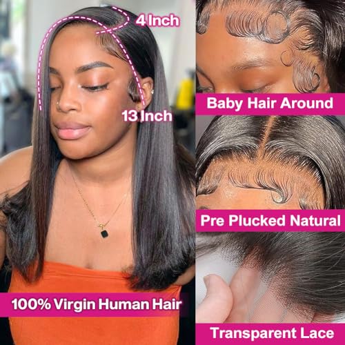 Long Human Hair Wig - Natural, Long Length Wig - Image 2