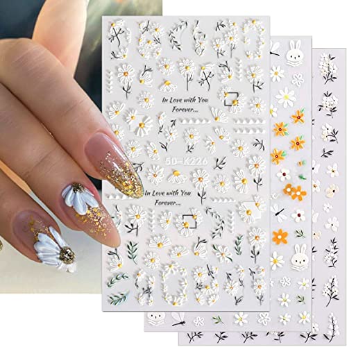 Sunflower Gel Nail Art