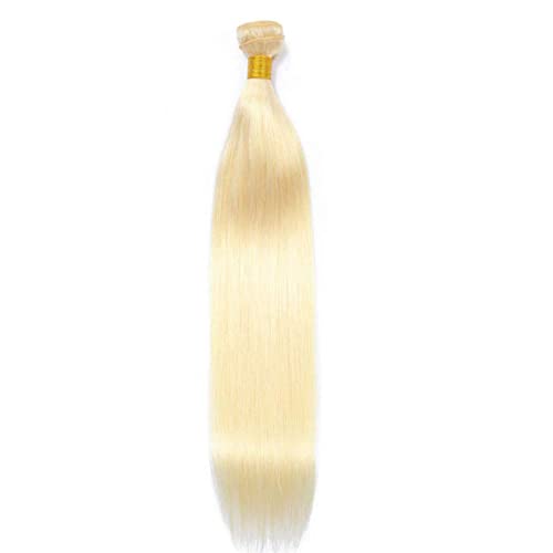 #613 Blonde Straight Human Hair Bundles Honey Blonde Human Hair Bundles 14 Inch 1 Bundle Color Blonde Hair Unprocessed Brazilian Human Hair Extension For Black Women - Image 4