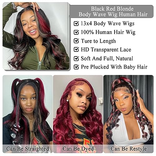 22 Inch Long Blonde Human Hair Wig for Women Natural Look and Feel - Image 5