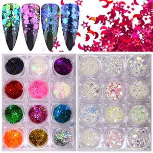 Pokemon 24 Piece Acrylic Nail Art Set for Creative Design