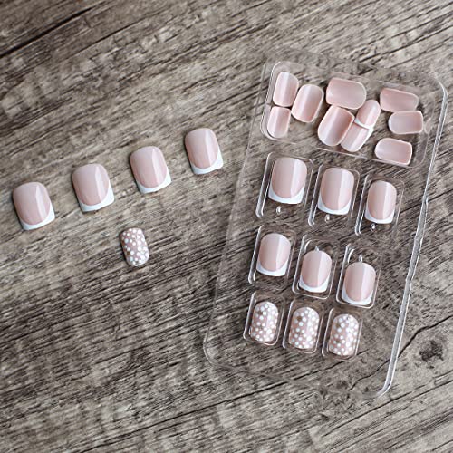 Elegant White Summer Acrylic Nail Art Kit for Stylish Designs - Image 3