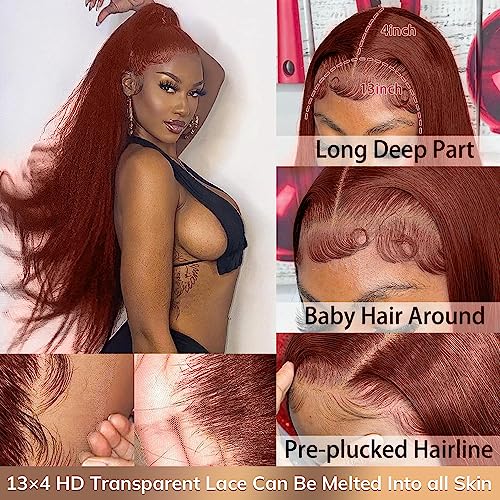 18 Inch Short Curly Brown Human Hair Wolf Cut Wig for Women Natural Appearance - Image 3