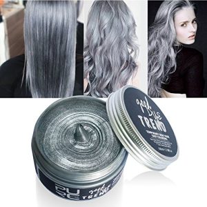 Temporary Natural Hair Color Wax for Vibrant Styling, 4 oz, Washable