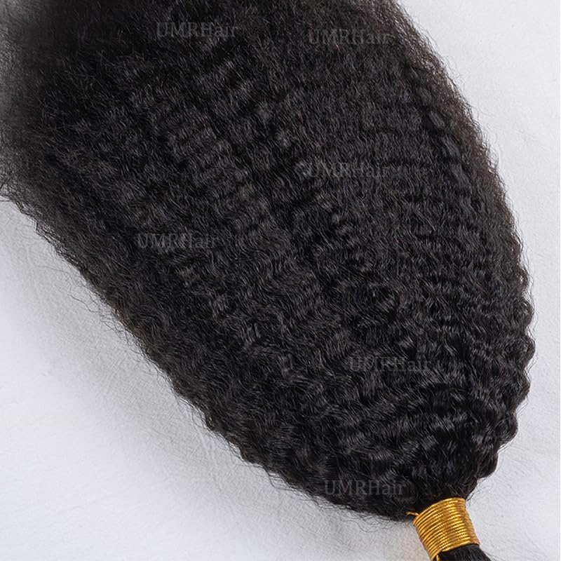 18 Inch Kinky Human Hair Braiding Extensions for Natural Hairstyles - Image 3