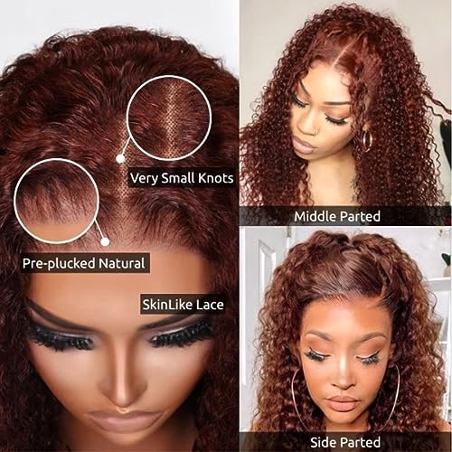 Comfortable Colored Human Hair Wig for Everyday Wear Natural Look - Image 3