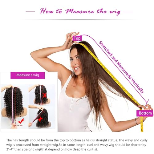 Human Hair Lace Front Wig Comfortable Fit Natural Look 150% Density - Image 6