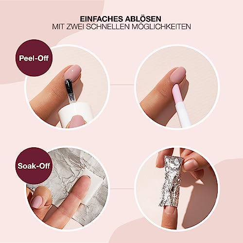 alessandro Striplac Peel or Soak Nail Polish - Long Lasting Wear - Quick Drying Time - Offers a Variety of Colors - Delivers Professional Results - Vegan - Cruelty Free - Bubble Gum - 0.27 oz - Image 6
