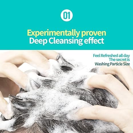 Anti-Dandruff Clarifying Shampoo for Flake Control 12 oz Bottle - Image 4