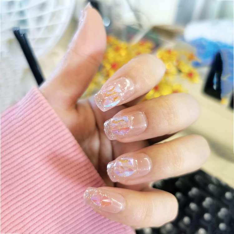 Ballerina Ombre Acrylic Nails
