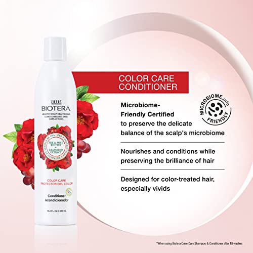 BIOTERA Color Care Shampoo/Conditioner | Extends & Maintains Color-Treated Hair | Microbiome Friendly | Vegan & Cruelty Free | Paraben Free | Color-Safe - Image 2