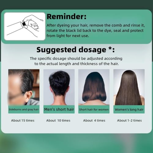 Black Hair Color Transforming Cream 200ml Tube for Vibrant Results - Image 6