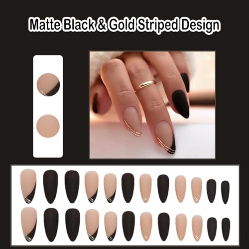 Black Matte Nail Polish - Image 2