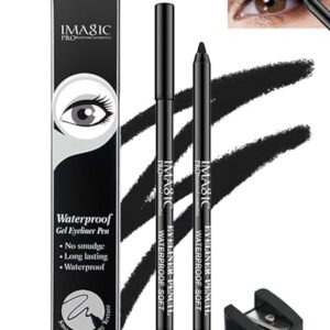 **Black Natural Eyeliner Pen Waterproof Long Lasting Matte Finish**