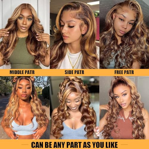 Blonde Full Lace Human Hair Wig for Women, Natural Look, Comfortable Fit, 20 Inch - Image 6
