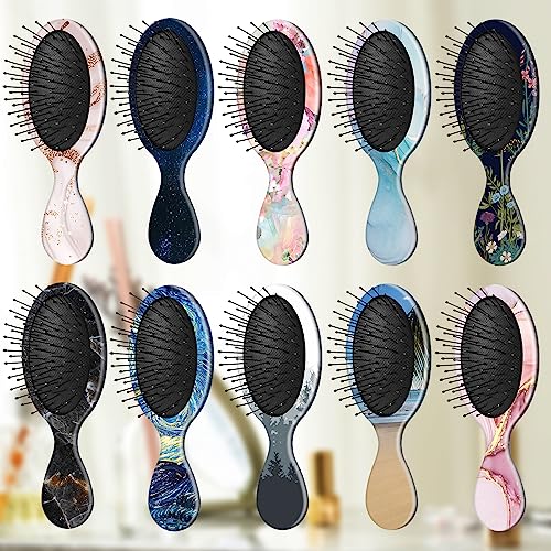 Durable Blue Hair Brush for All Hair Types - Gentle Detangling & Styling - Image 7