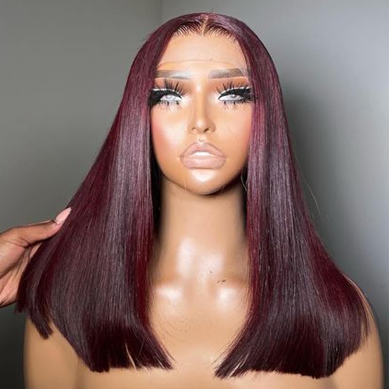 Bob Cut Human Hair Wig - Image 4