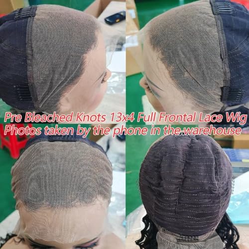Bohemian Style 100% Human Hair Wig for Women, Natural Look, Adjustable Size - Image 3