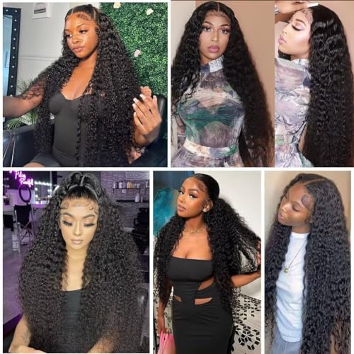 Bohemian Style 100% Human Hair Wig for Women, Natural Look, Adjustable Size - Image 8