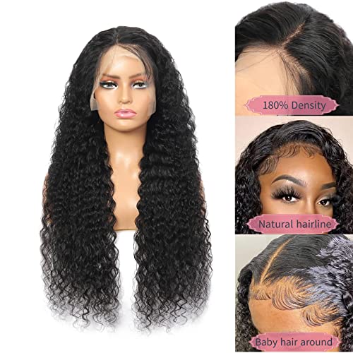 13x4 Lace Front Brazilian Curly Human Hair Wig for Women, 150% Density, Natural Look - Image 2