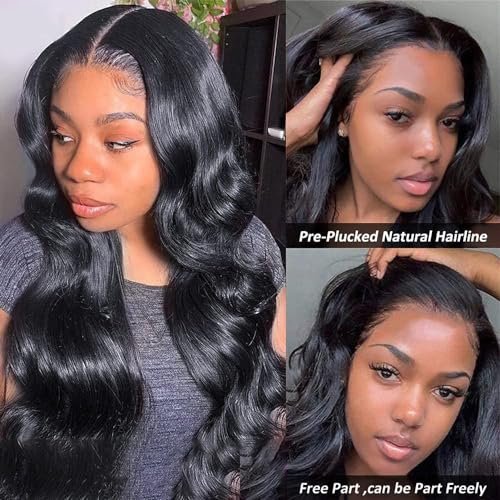 Natural Look 22 Inch 100% Brazilian Human Hair Lace Front Wig - Image 3