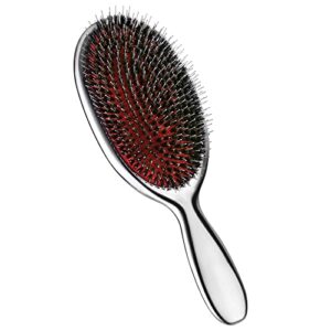 Bristle Brush On Natural Hair