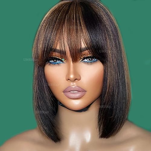 22 Inch Curly Brown Human Hair Wig for Women Natural Look and Feel - Image 4
