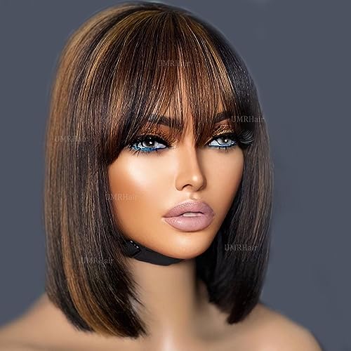 22 Inch Curly Brown Human Hair Wig for Women Natural Look and Feel - Image 2