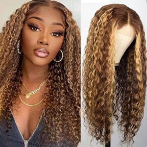 Brown Ombre Human Hair Wig