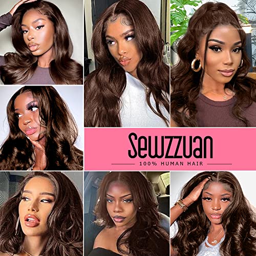 Brunette Human Hair Wig - Image 5