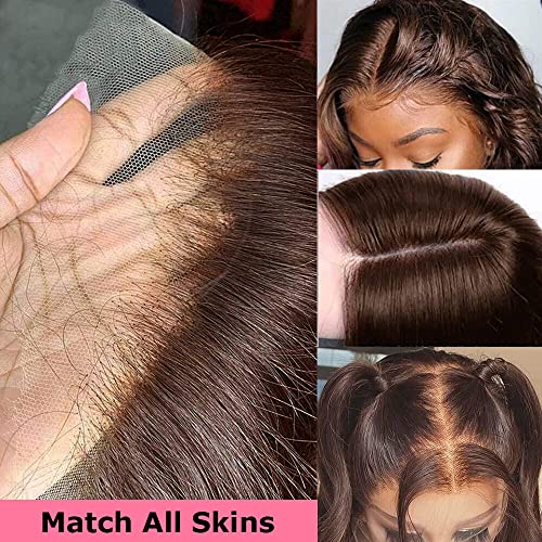 Brunette Human Hair Wig - Image 4