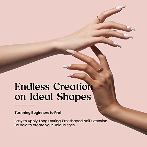 Elegant Neutral Gel Nail Design Kit for Chic and Stylish Manicures - Image 4