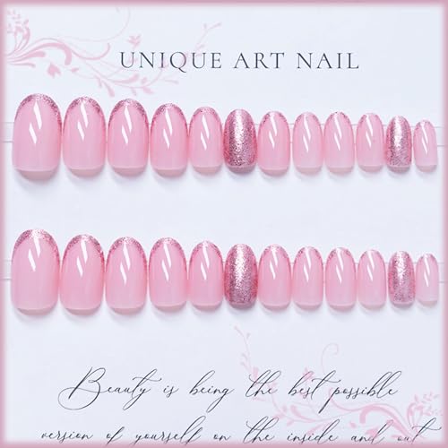 Chic Short Acrylic Nail Designs 24-Piece Set for Stylish Looks - Image 2