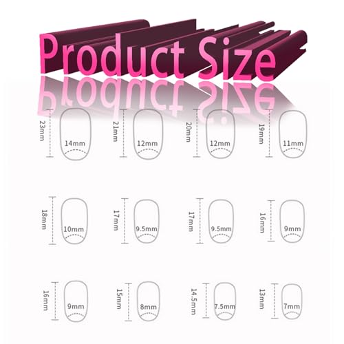 Chic Short Acrylic Nail Designs 24-Piece Set for Stylish Looks - Image 6