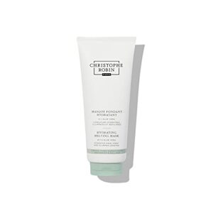 Christophe Robin Hydrating Melting Mask With Aloe Vera for Dry, Dull Hair - Lighweight- Travel Size 2.5 fl. oz