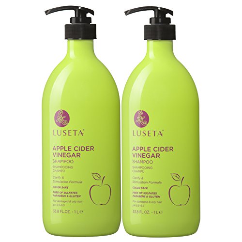 Apple Cider Vinegar Hair Rinse Conditioner for Shine, 12 Fl Oz Bottle