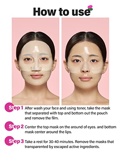 CKD Retino Collagen Pore Elasticity Mask 5 Sheets plus 300ml Anti-Wrinkle Face Cream Set - Image 5