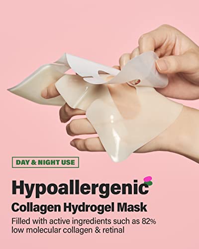 CKD Retino Collagen Pore Elasticity Mask 5 Sheets plus 300ml Anti-Wrinkle Face Cream Set - Image 4