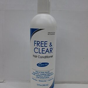 12 oz Clear Hair Conditioner for Healthy and Shiny Hair