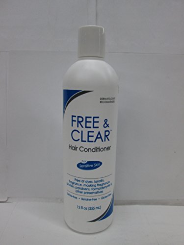 12 oz Clear Hair Conditioner for Healthy and Shiny Hair