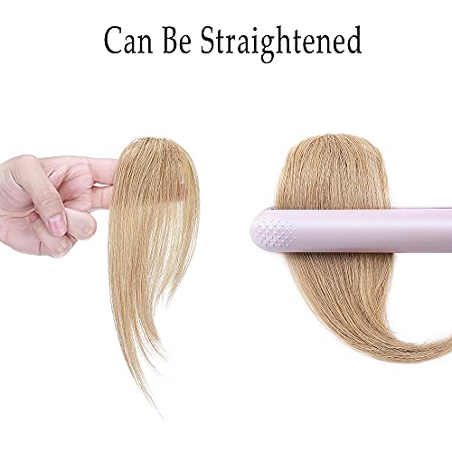 100% Remy Human Hair Clip-In Fringe 8 Inch Medium Brown for Instant Style Change - Image 5