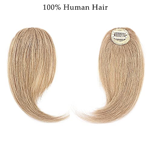 100% Remy Human Hair Clip-In Fringe 8 Inch Medium Brown for Instant Style Change - Image 3