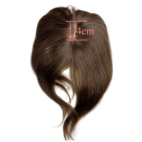 18 Inch Clip-On Human Hair Topper for Natural Volume and Effortless Styling - Image 6