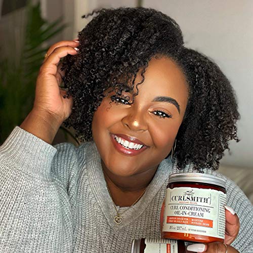 Coily Hair Moisturizing Cream 8 oz for Defined Curls Hydrating Formula - Image 5