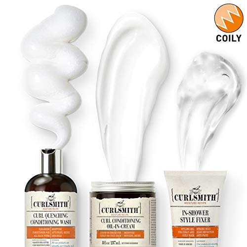 Coily Hair Moisturizing Cream 8 oz for Defined Curls Hydrating Formula - Image 2